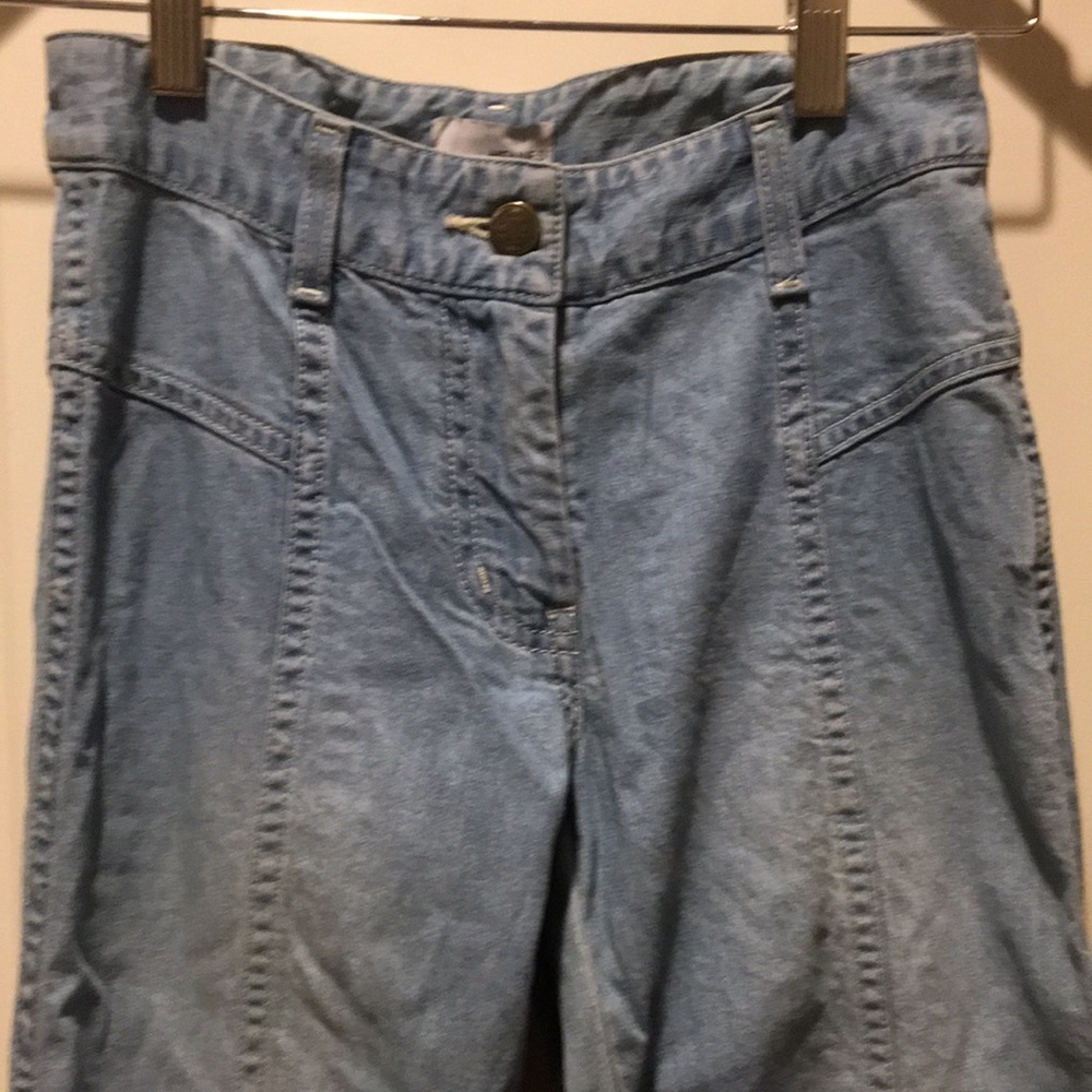 H&M womens Hennes denim Jeans size 4 lots of seams
